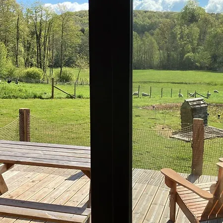 Joy Tiny House Perche Campo de lujo *